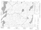 032K03 Lac Soscumica Topographic Map Thumbnail 1:50,000 scale