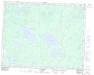 032K13 Lac Rodayer Topographic Map Thumbnail 1:50,000 scale