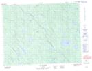032L09 Lac Suzanne Topographic Map Thumbnail 1:50,000 scale