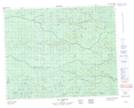 032M16 Lac Coignan Topographic Map Thumbnail 1:50,000 scale