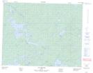 032N02 Lac Giffard Topographic Map Thumbnail 1:50,000 scale
