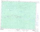 032N05 Ruisseau Gaulier Topographic Map Thumbnail 1:50,000 scale
