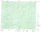 032N15 Lac Chambois Topographic Map Thumbnail 1:50,000 scale