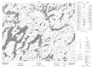 032O03 Lac Villon Topographic Map Thumbnail 1:50,000 scale