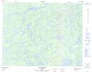 032O05 Lac Bechard Topographic Map Thumbnail 1:50,000 scale