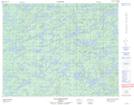 032O15 Lac Nasacauso Topographic Map Thumbnail 1:50,000 scale