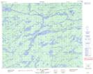 032O16 Lac De La Maree Topographic Map Thumbnail 1:50,000 scale