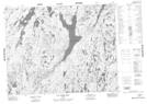 032P01 Lac Temiscamie Topographic Map Thumbnail 1:50,000 scale