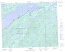 032P02 Lac Kallio Topographic Map Thumbnail 1:50,000 scale