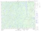 032P11 Lac Gochigami Topographic Map Thumbnail 1:50,000 scale