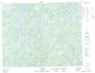 032P12 Lac Comeau Topographic Map Thumbnail 1:50,000 scale