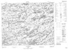 033A04 Lac Louvois Topographic Map Thumbnail