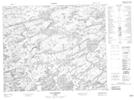 033A13 Lac Lanfranc Topographic Map Thumbnail