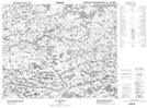 033B15 Lac Miramon Topographic Map Thumbnail