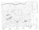 033E09 Riviere Achazi Topographic Map Thumbnail 1:50,000 scale