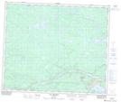 033F13 Lac Awichina Topographic Map Thumbnail 1:50,000 scale