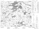 033G02 Lac De La Fregate Topographic Map Thumbnail