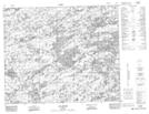 033H06 Lac Rouget Topographic Map Thumbnail