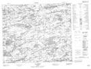 033H11 Lac Carmoy Topographic Map Thumbnail