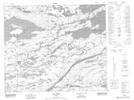 033H13 Lac Tilly Topographic Map Thumbnail
