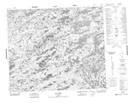 033I01 Lac Istre Topographic Map Thumbnail