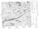 033I02 Lac Jobert Topographic Map Thumbnail