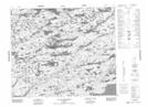 033I04 Lac De Salleneuve Topographic Map Thumbnail