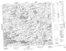 033I09 Lac Coates Topographic Map Thumbnail