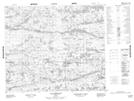 033I12 Lac Danglade Topographic Map Thumbnail
