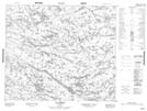 033J12 Lac Frerot Topographic Map Thumbnail