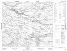 033J15 Lac Delaur Topographic Map Thumbnail