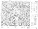 033K09 Lac Silvy Topographic Map Thumbnail