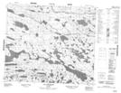 033K12 Lac Atichikami Topographic Map Thumbnail 1:50,000 scale