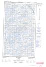 033K14E Lac Amyot Topographic Map Thumbnail 1:50,000 scale
