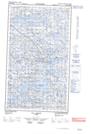 033K14W Lac Amyot Topographic Map Thumbnail 1:50,000 scale