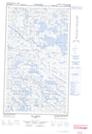 033K15W Lac Denys Topographic Map Thumbnail 1:50,000 scale