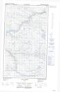 033N03E Lacs Adam Topographic Map Thumbnail