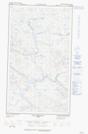 033N07W Lac Thibault Topographic Map Thumbnail