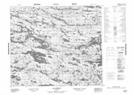 033O01 Lac Loiseau Topographic Map Thumbnail