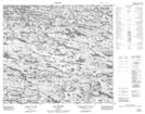 033O15 Lac Girardy Topographic Map Thumbnail