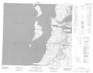 034C02 Belanger Island Topographic Map Thumbnail 1:50,000 scale