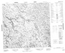 034H10 Lac Curatteau Topographic Map Thumbnail