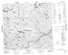 034I02 Lac Serindac Topographic Map Thumbnail