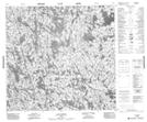034J09 Lac Lanoix Topographic Map Thumbnail