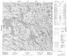 034J11 Lac Le Roy Topographic Map Thumbnail