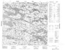 034J12 Lac Daller Topographic Map Thumbnail