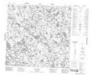 034K13 Lac Dutort Topographic Map Thumbnail