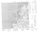 034M01 Pointe Despins Topographic Map Thumbnail 1:50,000 scale