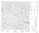 034N08 Lac Ajurissaq Topographic Map Thumbnail