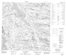 034N16 Lac Souligny Topographic Map Thumbnail
